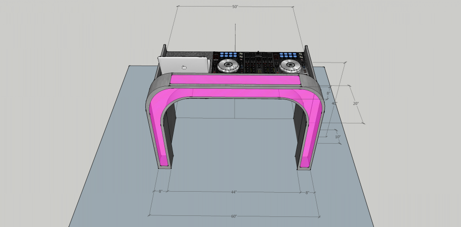 Illuminated DJ Table #207<br>2,436 x 1,200<br>Published 9 years ago