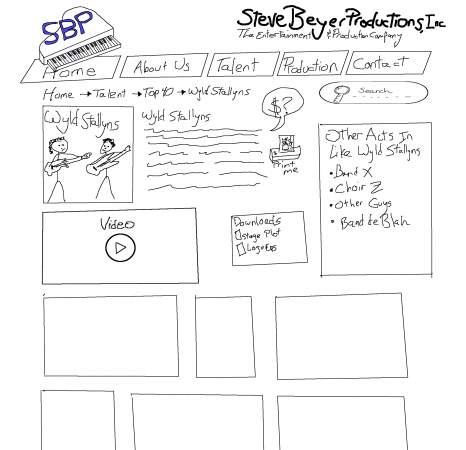 Talent Showcase WebApp #357<br>2,640 x 2,550<br>Published 9 years ago